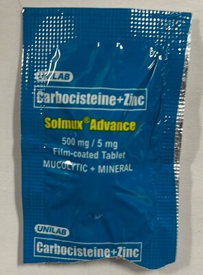 Solmux Advance - Mucolytique (pour fluidifier le mucus) (Groupe CNW/Sant Canada)