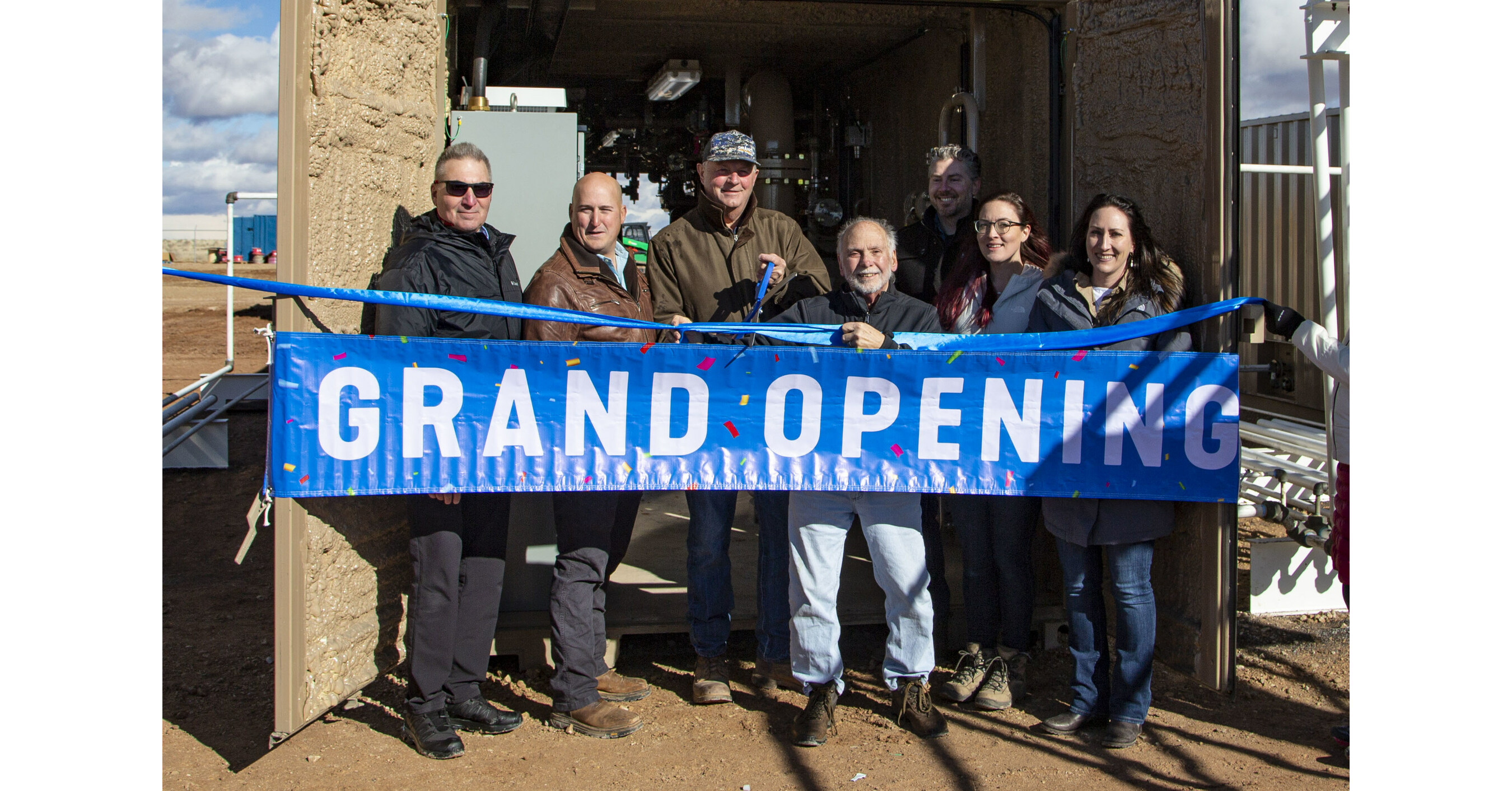 DESERT MOUNTAIN ENERGY HOLDS COMMISSIONING CEREMONY FOR THE McCAULEY HELIUM PROCESSING FACILITY