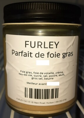 Parfait de foie gras (Groupe CNW/Ministre de l'Agriculture, des Pcheries et de l'Alimentation)