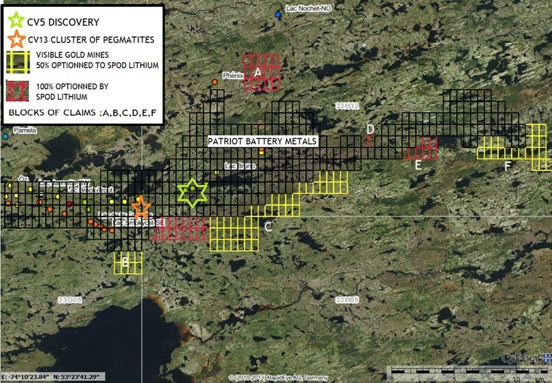 Figure 1 (CNW Group/Visible Gold Mines Inc.) Figure 1 (CNW Group/Visible Gold Mines Inc.)