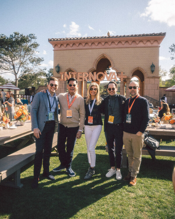 At Internova PLUS in San Diego, Calif. (l-r): Jonas Schneider, Assistant Director of Sales, Grand Resort Bad Ragaz; Albert Herrera, Executive Vice President, Partner Relations, Internova Travel Group; Lauren Beall, Luxury Travel Advisor, Protravel International, Global Travel Collection; Sven Flory, Director of Sales, The Bürgenstock Collection; and J.D. O’Hara, Chief Executive Officer, Internova Travel Group