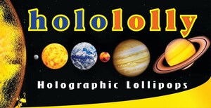 Get Ready to Eat the Stars - Holololly Launches Ultimate Stellar Eye Candy with New Line of Edible Holographic Lollipops