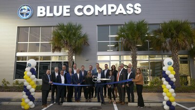 Blue Compass RV Executive Team Cuts the Ribbon at Blue Compass RV Tampa