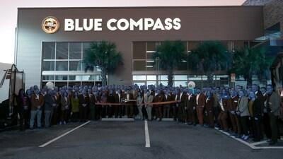 Blue Compass RV Tampa marks the first step in a rollout of renovations for all locations across the US to now feature unified branding and logos