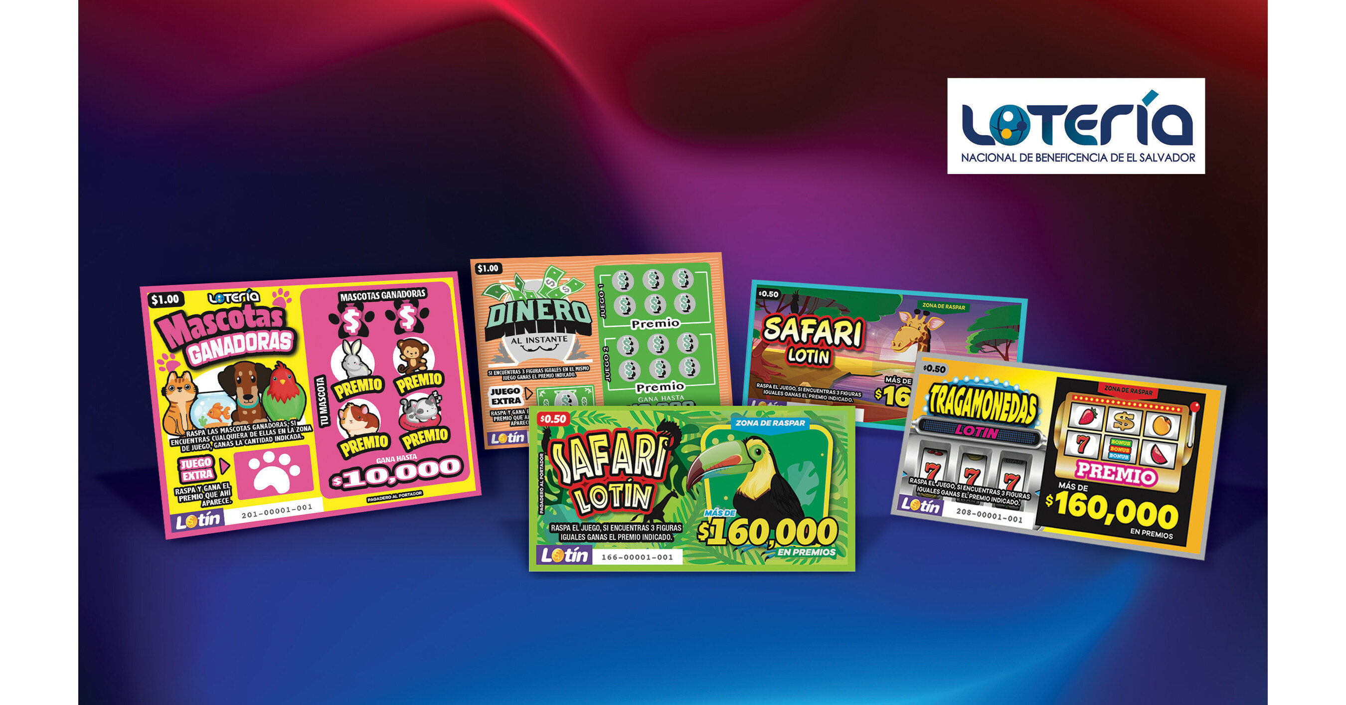 Scientific Games continuará brindando entretenimiento de juegos instantáneos a los jugadores de lotería de El Salvador
