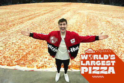 Airrack & Pizza Hut Break GUINNESS WORLD RECORDS™ Title for World’s Largest Pizza
