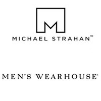 Michael Strahan and Men's Wearhouse Logo