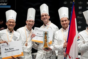 Finale de la Coupe du Monde de la Pâtisserie : L'équipe canadienne remporte le prix spécial éco-responsable. L'ITHQ félicite les siens!