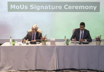 OCP Group has signed Memoranda of Understanding with India's largest fertilizer producers. These memoranda were signed between OCP Group executives and Indian fertilizer manufacturers, in the presence of His Excellency Dr. Mansukh Mandaviya, Minister of Health, Chemicals and Fertilizers in India, His Excellency Shri Rajesh Vaishnaw, Ambassador of India to the Kingdom of Morocco and Mr. Mostafa Terrab, Chairman and CEO of OCP Group.