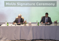 OCP Group has signed MoUs with India's largest fertilizer manufacturers.  These MoUs were signed between the executives of OCP Group and Indian fertilizer manufacturers, His Excellency Dr. Mansukh Mandavia, Minister of Health, Chemicals and Fertilizers of India, His Excellency Shri Rajesh Vaishnau, Ambassador of India to the Kingdom of Morocco and Mr.  Mostafa Terrab, President and CEO of OCP Group.