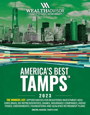 The 2023 “America’s Best TAMPs” provides RIAs, BD reps, banks, hedge funds, insurance and wealth advisors with instant access to the top 27 TAMP providers including well-known names like AssetMark, Orion, Envestnet, and SEI. AssetMark was voted the #1 overall TAMP.