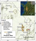 GOLDMINING TRIPLES GOLD EQUIVALENT INFERRED RESOURCE ESTIMATE TO 1.45 MILLION OUNCES AT LA MINA PROJECT WITH LA GARRUCHA DISCOVERY