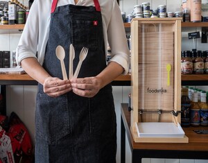 Foodstiks Launches the World's First Wood Cutlery Dispenser for Sustainable Dining