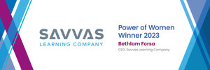 Savvas Learning Company CEO Bethlam Forsa Receives 2023 Power of Women Award