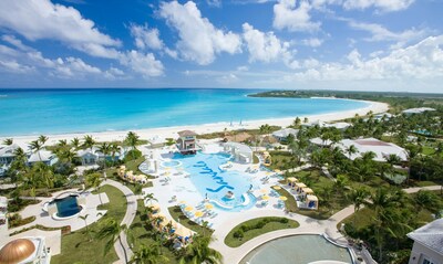 Sandals Emerald Bay shines with luxurious accommodations, a private mile-long beach, three swimming pools, gourmet dining at 11 specialty restaurants, land and water sports, and ? unlimited golf.