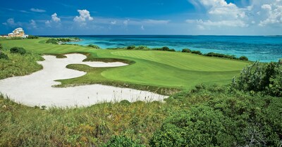 The bright Exuma blue waters and pristine greens set the stage for the 2023 Korn Ferry Tour season opener at Sandals Emerald Bay.
