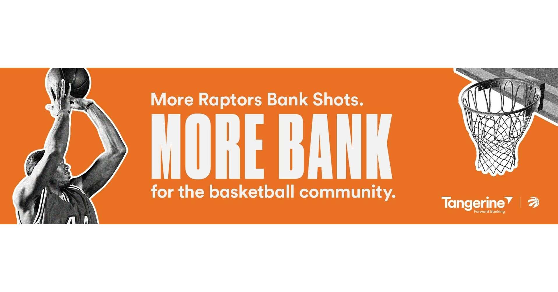 Tangerine Turns Toronto Raptors Bank Shots into Real Bank for