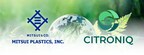 Citroniq Chemicals LLC and Mitsui Plastics, Inc. Sign a Letter of Intent to Achieve GHG Reductions through a Carbon Negative Polypropylene Supply Agreement