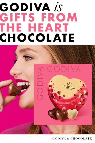GODIVA is Gifts From The Heart Chocolate this Valentine's Day