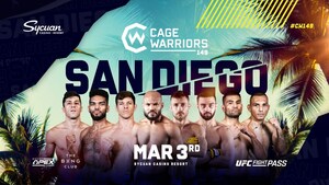 Cage Warriors Announce Sycuan Casino Resort Partnership, Initial CW 149 Fighters