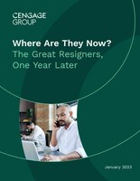 Cengage Group survey uncovers workforce trends and what's next for the Great Resigners.
