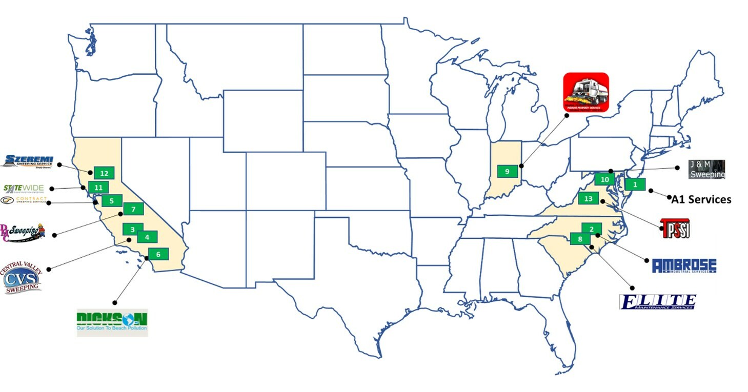 SWEEPING CORPORATION OF AMERICA CONTINUES EXPONENTIAL GROWTH WITH