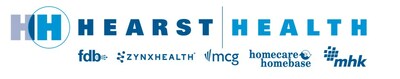 The Hearst Health network includes FDB (First Databank), Zynx Health, MCG, Homecare Homebase and MHK. The mission of Hearst Health is to help guide the most important care moments by delivering vital information into the hands of everyone who touches a person’s health journey. (PRNewsfoto/Hearst)