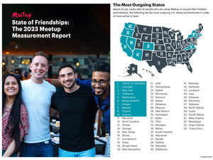 State of Friendships: The First-Ever Meetup Measurement Report Reveals Global Stats and Insights on Hobbies, Interests and New Friendships