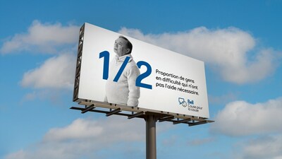 La campagne Bell Cause pour la cause 2023 (Groupe CNW/Bell Canada)
