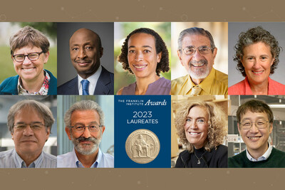 Annonce des lauréats des Franklin Institute Awards 2023 : Équité sociale, durabilité et sécurité — Parmi les neuf domaines de percées et d'avancées scientifiques et industrielles célébrés par le Franklin Institute à Philadelphie, du 24 au 27 avril 2023.
