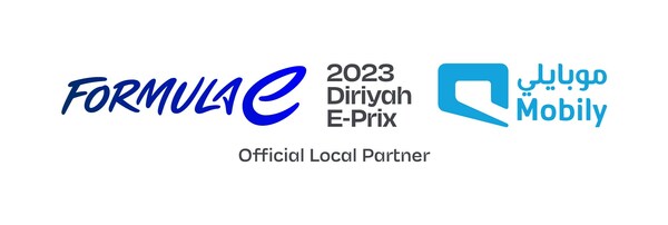 Mobily and 2023 Diriyah E-Prix Logo