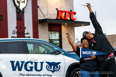 Starting February 2023, the KFC Foundation, in partnership with Western Governors University, will offer eligible KFC restaurant employees 100 percent paid tuition when attending WGU to earn their degree.