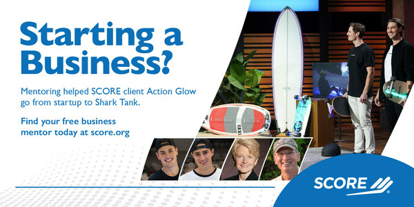 Entrepreneurs Garret and Dakota Porter took their idea from startup to Shark Tank with help from SCORE mentors Tanya Berg and Ed Ketterer.