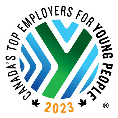 Canada’s Top Employers for Young People for 2023 (CNW Group/Mediacorp Canada Inc.)