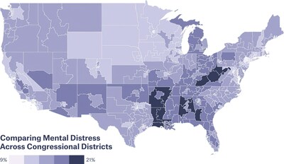 The Congressional District Health Dashboard Provides Critical Health Data for all 435 U.S. Congressional Districts and the District of Columbia