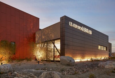 The new El Centro Library in El Centro, CA. Image by Stephen Whalen Photography.