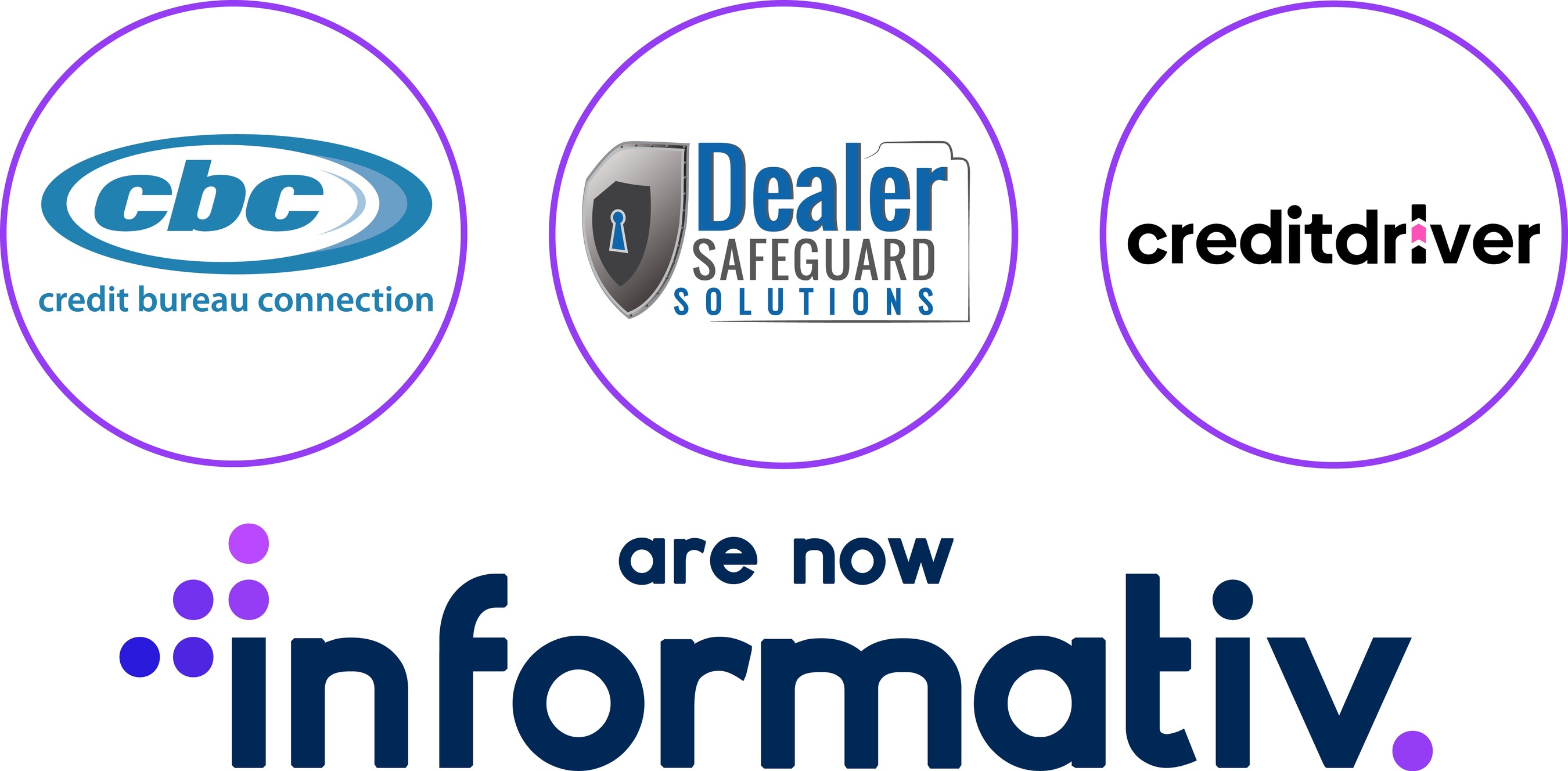 Leading Credit & Compliance Partners Credit Bureau Connection, Dealer Safeguard Solutions & CreditDriver Are Now Powered by Informativ