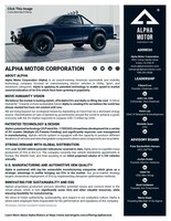 Interactive PDF. Copyright © 2023 Alpha Motor Corporation. All rights reserved.