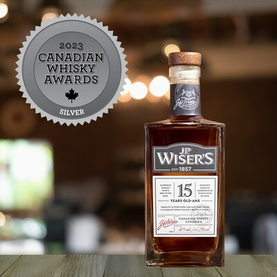 JP Wiser's 15 Year Old (CNW Group/Corby Spirit and Wine Communications)