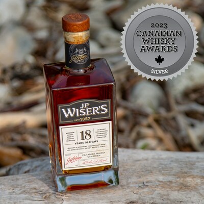 JP Wiser's 18 Year Old (CNW Group/Corby Spirit and Wine Communications)