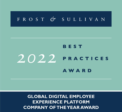 2022 Global Digital Employee Experience Platform Company of the Year Award