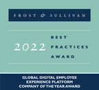 Frost & Sullivan Awards Nexthink with the 2022 Company of the Year Award for Improving the Digital Employee Experience