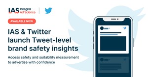 Twitter and IAS Partner to Provide Advertisers with Brand Safety and Suitability Measurement