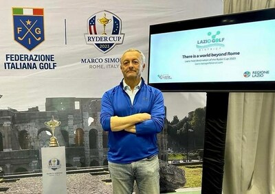 Antonio Stocchi, President of DMO Lazio Golf District