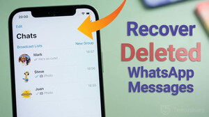 How to Recover Deleted Whatsapp Messages Without Backup on iPhone?