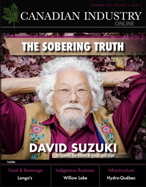Sara Kopamees Interviews David Suzuki for Canadian Industry Magazine