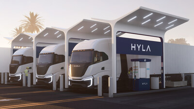 With the intent to have 60 hydrogen stations in place by 2026, the first three announced HYLA hydrogen stations will be in California in Colton, Ontario, and a location servicing the Port of Long Beach.