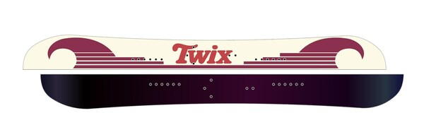 TWIX® partners with snowboarder Maddie Mastro to create a limited-edition splitboard, the TWIX Doughboard. TWIX has left half of the board blank for fans to submit their designs today through February 8, for a chance to be featured alongside Maddie’s design.