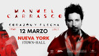 Manuel Carrasco Announces his first Concert Dates in America with his "Tour Corazón y Flecha"