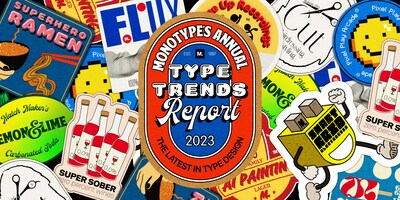 Monotype, un leader mondial spécialisé dans les polices de caractères et des technologies a publié aujourd'hui son rapport annuel sur les tendances typographiques, Type Trends 2023.